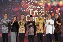 Wamendag Jerry Sambuaga Resmikan Factory Outlets Cikarang Trade Center di Kota Jababeka