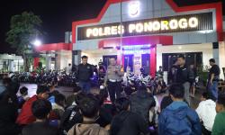 Aksi Balap Liar, Puluhan Remaja Terjaring Razia di Ponorogo