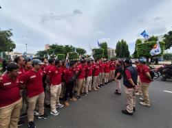 Kampanye Prabowo-Gibran di Simpang Lima Semarang, Ribuan Polisi Dikerahkan