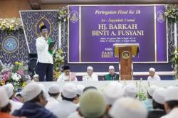 Dihadapan Jemaah Majelis Taklim dan Zikir Zaadul Muslim, Mahfud: Pilih Pemimpin Dengan Hati  Nurani