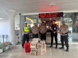 Bersama KPU dan Bawaslu, Polres Meranti Kawal Logistik Pemilu 