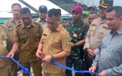 Bupati Lingga Resmikan Jalan Lingkar dan Perbaiki 47 Rumah Kumuh di Desa Marok Tua