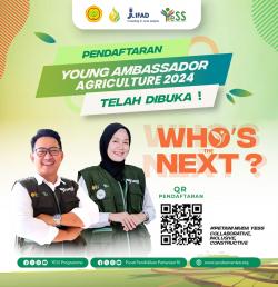 Pendaftaran Young Ambassador Agriculture 2024 dibuka, Cek Persyaratannya!