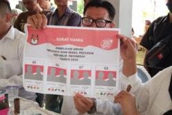 Tak Lagi 2 Paslon Seperti di Baduy, Simulasi Pilpres 2024 di Bayah Kini Ada 4 Paslon di Surat Suara