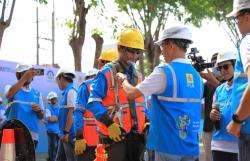 Tingkatkan Kesadaran Keselamatan Kerja, PLN Gelar Inspection Day di UP3 Surabaya Selatan