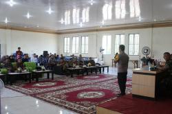 Polsek Bukit Batu Gelar Rapat Teknis Pemilu Bersama Pemerintah Kecamatan dan Penyelenggara