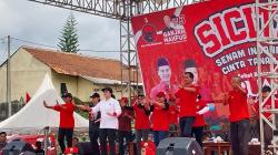 Datang ke Banyumas Puan Senam dengan Ribuan Kader, Tegaskan Jateng Kandang Banteng