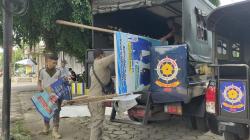 Melanggar, Ratusan Poster Caleg dan Capres Dibredel Bawaslu dan Satpol PP