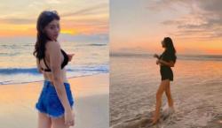 Adu Seksi Shakilla Astari Vs Wendy Walters, Pakai Bikini di Kolam Renang