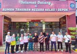 Sekda Kota Depok Supian Suri Kunjungi Rutan Kelas I A Depok, Pantau Kesiapan TPS Khusus