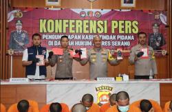 Jual Sabu Pakai Medsos, Polres Serang Ringkus 18 Kurir dan  Pengedar