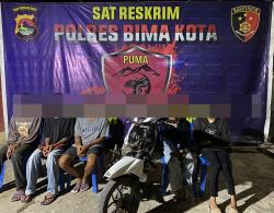 5 Penadah Motor Curian Diringkus Polisi, Kapolres Bima Kota: Hati hati Membeli Barang Berharga