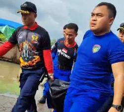 Terseret Banjir, Mandor PT Kine Project  Ditemukan Tewas 50 Meter dari LKP 