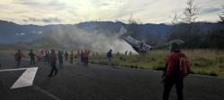 Pesawat Smart Air PK-SNJ Kecelakaan di Bandara Aminggaru, 12 Penumpang Selamat