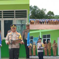 Kapolres Way Kanan Jadi Inspektur Upacara di SMAN 3 Blambangan Umpu, Beri Motivasi dan Edukasi