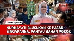 VIDEO: Nurhayati Blusukan ke Pasar Singaparna, Pantau Harga Pangan dan Serap Aspirasi Para Pedagang