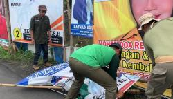 Ribuan APK Langgar Aturan di Ponorogo Ditertibkan, Bawaslu: Sudah 80 Persen