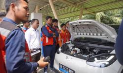 Pengelola Tol Medan-Binjai Gelar Pelatihan Penanganan Kecelakaan Mobil Listrik