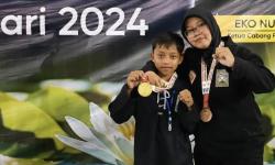 Kapolsek Kotarih Apresiasi Anak Personel Juara Beladiri 