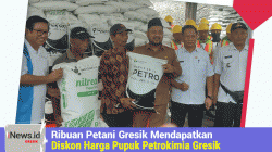 Memasuki Musim Tanam, Ribuan Petani Gresik Mendapatkan Diskon Harga Pupuk Petrokimia Gresik