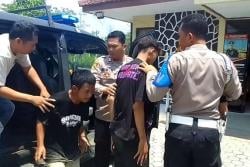 Apes, Sekelompok Remaja Bersenjata Tajam di Indramayu Digelandang Polisi saat Hendak Tawuran