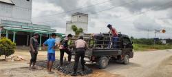 Polsek Bunut Cooling System ke Desa Petani