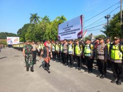 Pemungutan Suara Pemilu 2024, Kapolres Sebut di Grobogan TPS Aman dan Bebas Banjir