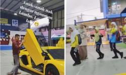 Bawa Lamborghini ke Sekolah, Seorang Guru Bikin Heboh