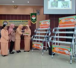 Sosialisasi Hidroponik Bersama Dharma Wanita, Dinas Pertanian Jatim Kolaborasi dengan Trilliun