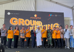 Mitra Jaya Realty Ground Breaking Apartemen, Hotel dan Hunian Modern d'Orange Park