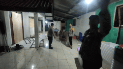 Hujan Angin Porak Porandakan Tenda dan Ruang Rekapitulasi Suara Kecamatan Cerme