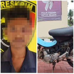 Polisi Berhasil Ringkus 1 Pelaku Curat Sepeda Motor di Desa Gunung Rejo 