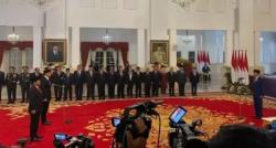 Presiden Jokowi Lantik AHY jadi Menteri ATR/BPN