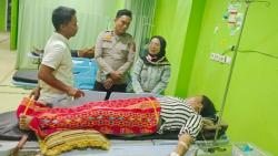 Kapolres Sergai Pastikan Ibu Irma Dapatkan Penanganan Medis