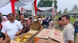 GPM di Tasikmalaya, 10 Ton Beras dari Bapannas dan Yayasan Srikandi Pujo Pertiwi Habis dalam 2 Jam