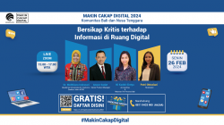 Jangan Lewatkan Webinar Kominfo, Makin Cakap Digital untuk Warga Bali Nusra