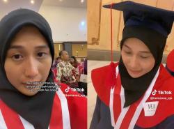 Kisah Haru, Seorang Mahasiswi Broken Home Wisuda, Orang Tua-nya Gak Ada yang Datang