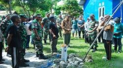 TNI AD Manunggal Air Bersih Dukung Kesejahteraan di Desa Manusak Kupang