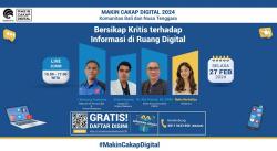 Ruang Digital Perlu Disikapi Kritis oleh Warga, Gimana Caranya?