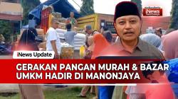 VIDEO: Warga Serbu 10 Ton Beras Murah dari Bapannas dan Yayasan Srikandi Pujo Pertiwi di Tasikmalaya