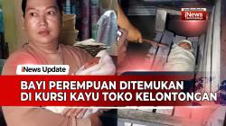 VIDEO: Bayi Masih Hidup Ditemukan di Kursi Kayu Toko Kelontongan di Purbaratu Kota Tasikmalaya