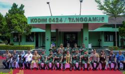 Pangdam II Sriwijaya Kunjungi Markas Kodim 0424 Tanggamus