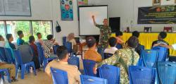 TMMD Edukasi Wawasan Kebangsaan dan Waspada Bencana di Batu Bara