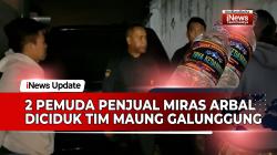 VIDEO: 2 Pemuda Penjual Miras Diciduk Tim Maung Galunggung Polres Tasikmalaya Kota saat Lakukan COD