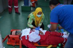 HCML Gelar Latihan Tanggap Darurat di Pasuruan