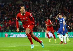 Berkat Gol Tunggal Virgil van Dijk, The Reds Juara di Final Piala Liga Inggris 2023-2024