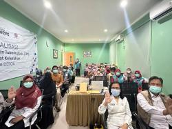 Dinas Kesehatan Kota Depok dan USAID Beri Penyuluhan Penanggulangan TB di Puskesmas Jatijajar