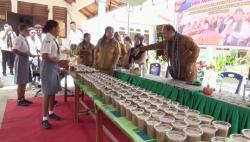 Dinas Pendidikan Provinsi NTT Launching Program Makan Siang Gratis di SMAN 11 Kupang