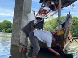 Pertamina ONWJ Sediakan Galangan Kapal Bagi Nelayan Tambaksari