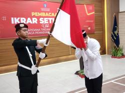 Tiga Napi Terorisme di Lapas Kediri Ikrar Setia Pada NKRI